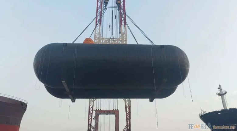 江南造船30000立方米LNG运输船全船贯通