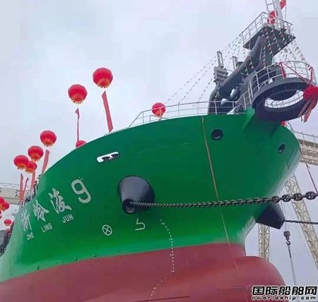 合兴船业9000方双耙吸挖泥船被评为浙江省首台套产品