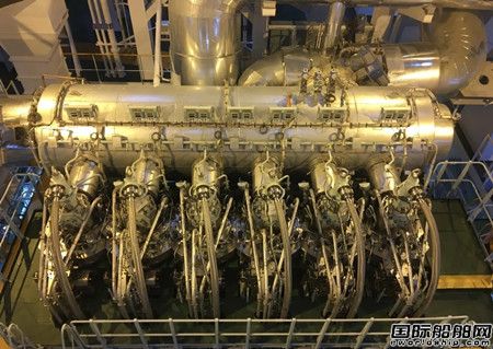 世界首台GI Mk2双燃料船用低速发动机试航圆满完成
