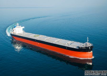  新来岛Sanoyas造船交付第10艘最新设计82000吨散货船,