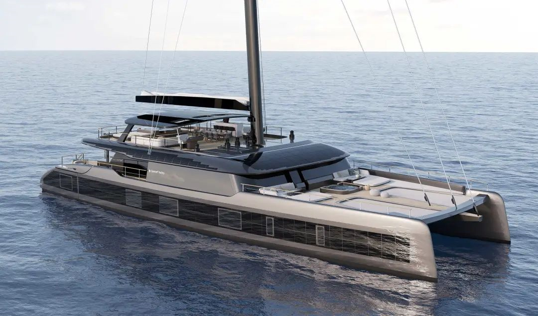 未来的绿色超级游艇:SUNREEF 43M ECO