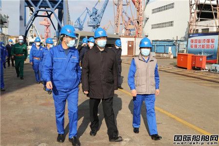 雷凡培调研沪东中华：加快高质量发展力争超目标完成全年任务