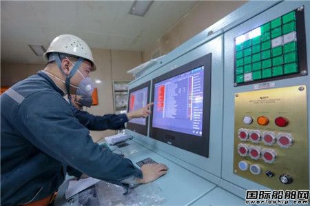 黄埔文冲两艘船完成重要节点完整性创历史新高,