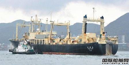  日本70年来首次建造捕鲸母船！共同船舶和旭洋造船正式签约,