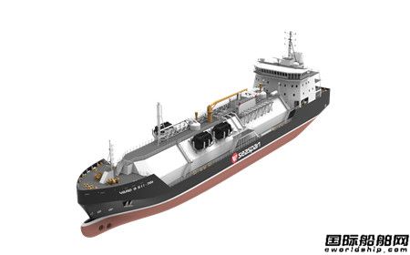 中集太平洋海工获Seaspan公司2+1艘7600方LNG加注船订单,