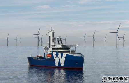  招商工业海门基地为IWS建造第2艘风电运维船开工,