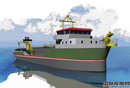  芬兰Tyovene船厂获一艘耙吸式挖泥船订单,