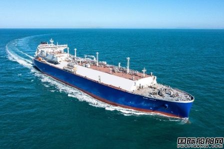 现代三湖重工交付日本邮船一艘17.4万方LNG船