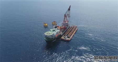  广东中远海运重工交付首批次4000吨钻井平台导管架钢桩,