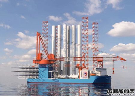 大津重工和武汉船机签订1600吨风电安装平台建造合同