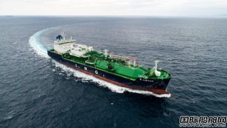 现代尾浦造船交付首艘18000方LNG加注船