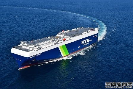  新来岛造船交付日本邮船第二艘LNG动力汽车运输船,