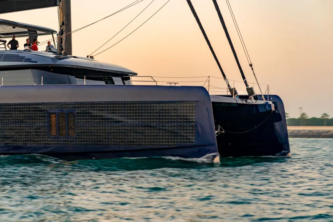 Sunreef Yachts发布太阳能电动双体帆船Sunreef 80 Eco：绿色游艇的解决方案