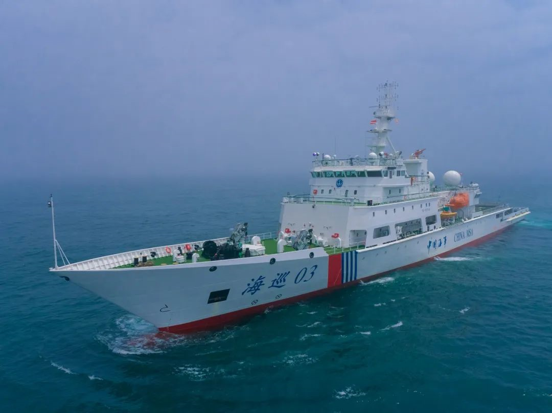 中国船舶701所设计的“海巡03”顺利完成海试