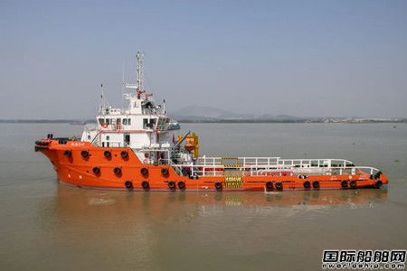 航通公司交付60.5m锚作供应船“胜海515”号