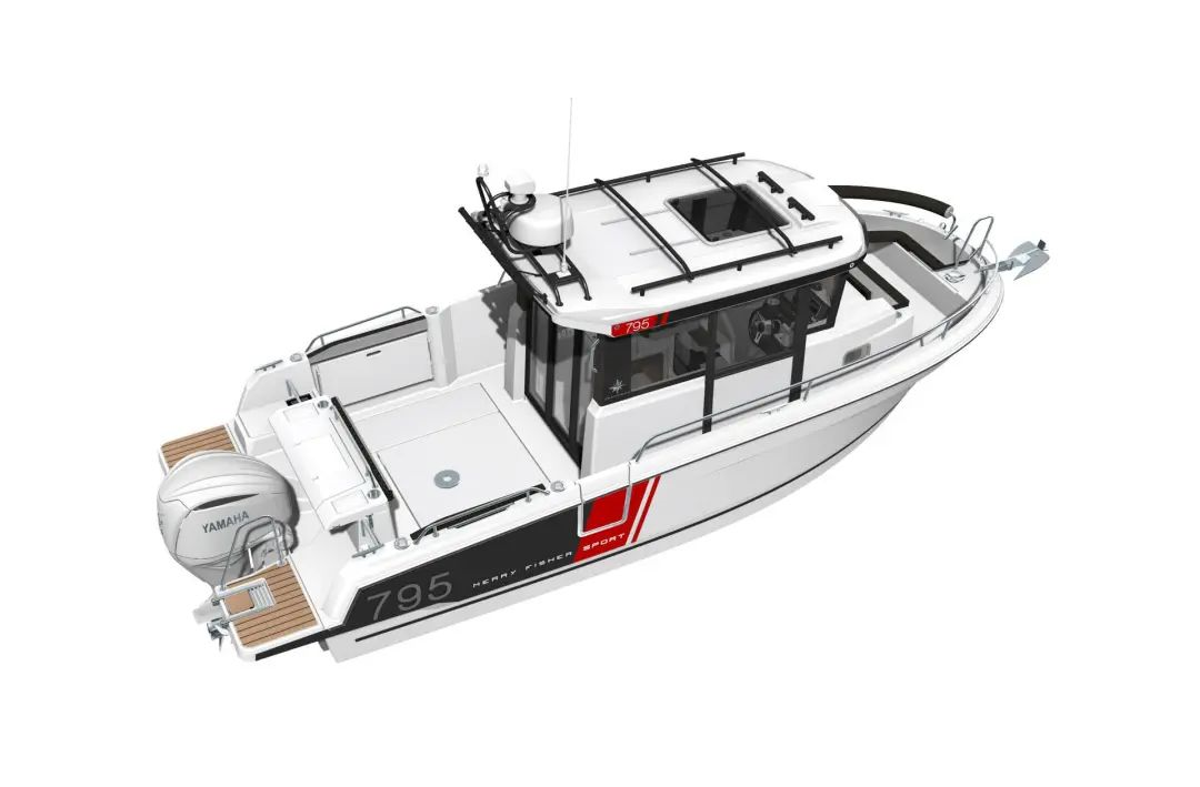 运动感十足的亚诺钓鱼艇Merry Fisher Sport 795 Series 2