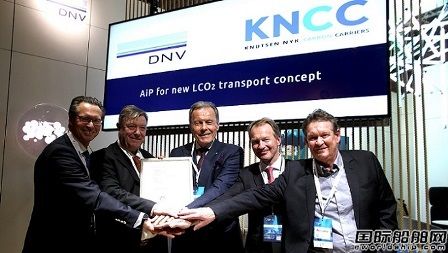 KNCC液化二氧化碳储罐系统获DNV原则性批准,