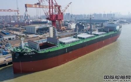 南通中远海运川崎再交付一艘61000吨散货船
