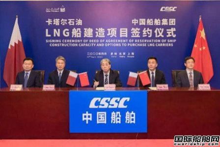  4艘LNG船！沪东中华获卡塔尔“百船计划”首批订单,