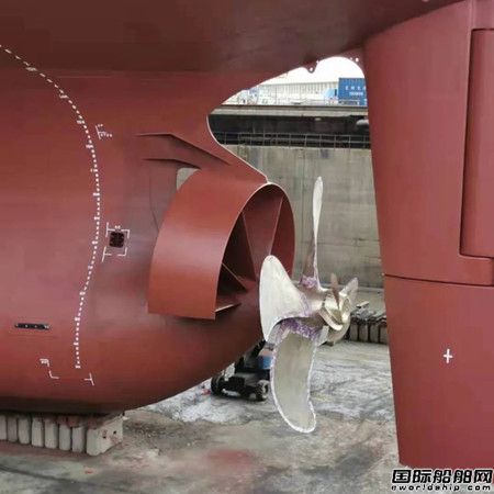  中船重工节能技术完成I代40万吨VLOC能效升级节能技改,