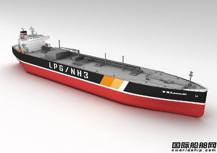 川崎重工获日本邮船第三艘双燃料VLGC订单