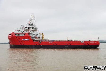 航通公司建造电力推进PSV“国海民远”号顺利下水