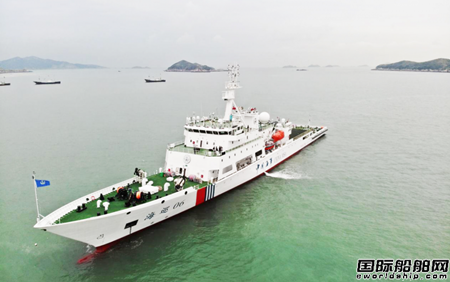  武船集团建造大型巡航救助船“海巡06”号正式交付,