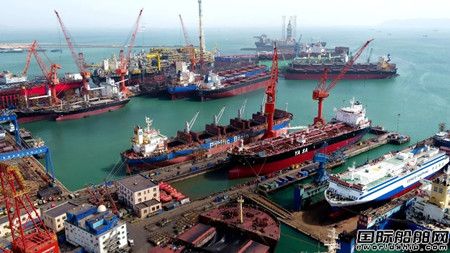  大连中远海运重工一季度完成50艘船修理工程修船业务稳步开局,