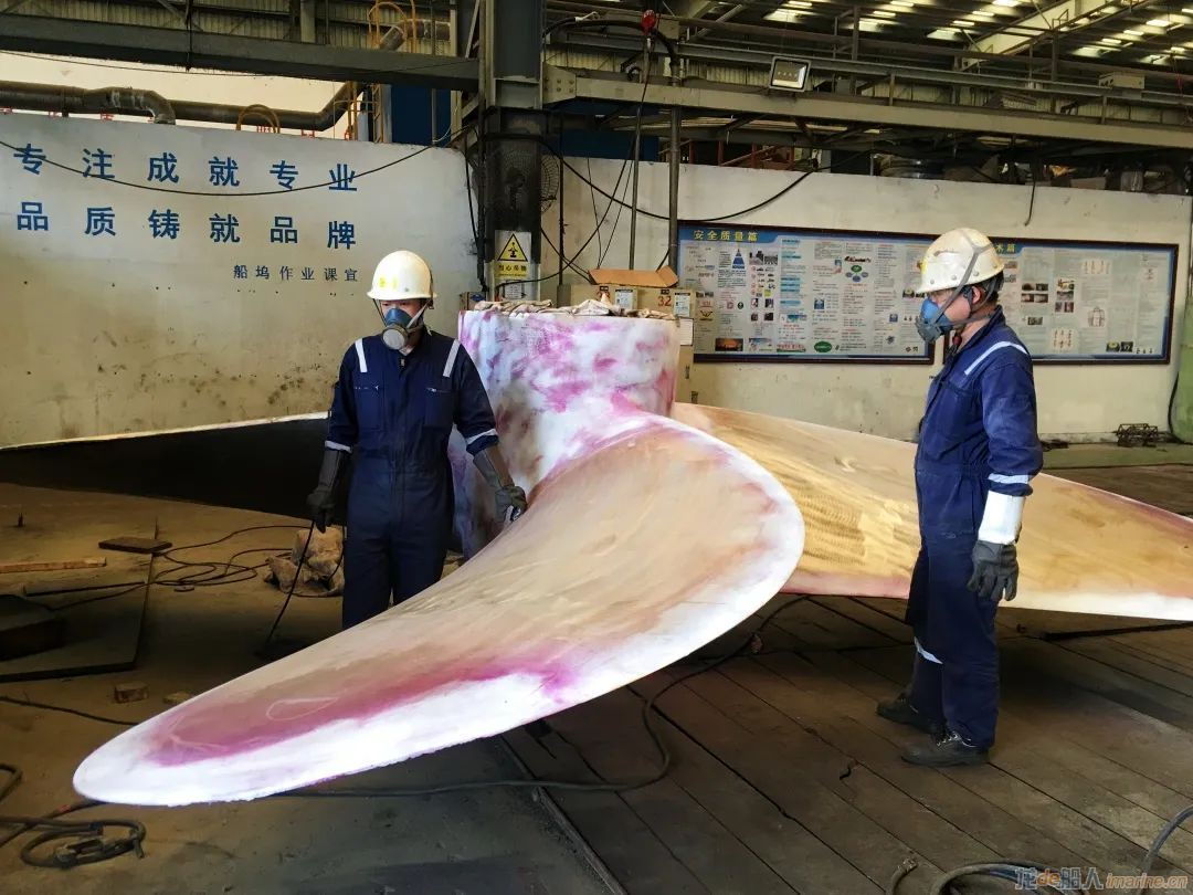 文冲修造自主研发螺旋桨修复技术获专利