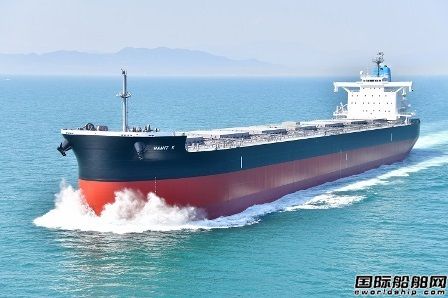  JMU交付新一代节能巴拿马型散货船“HAMIT K”号,