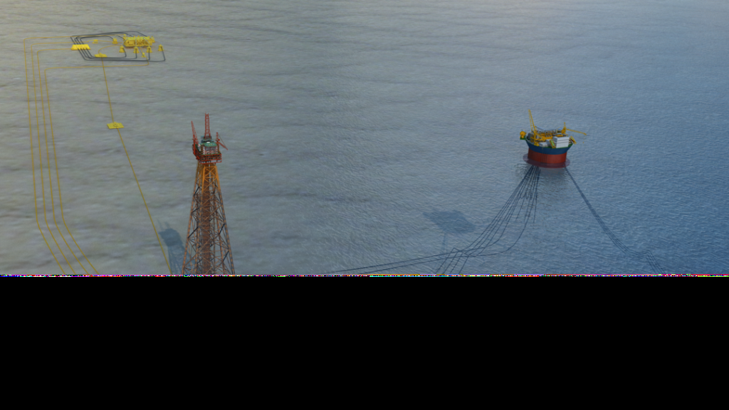 海油工程流花11-1平台导管架完成首段滑靴吊装