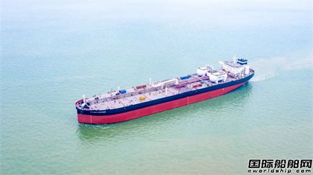  广船国际建造首艘11.99万吨LNG双燃料动力油船命名,
