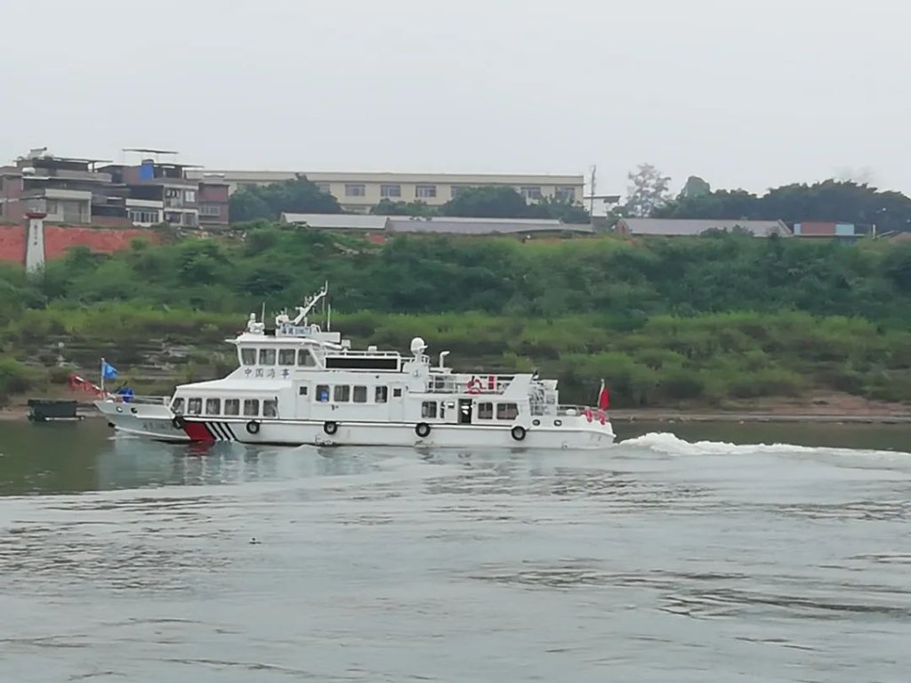 中船广西为广西海事局建造的两巡逻船顺利交付