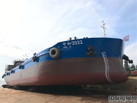 中船广西2000吨系列散货船连续完成4大生产节点