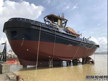 显利造船建造“SVITZER APLAYA ”号护航拖轮下水