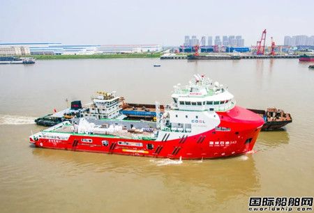  武船集团为中海油服建造“海洋石油543”轮离厂,