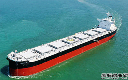  大连中远海运川崎交付一艘82000载重吨散货船,