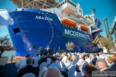  McDermott完成超深水铺管船“Amazon”号改装,