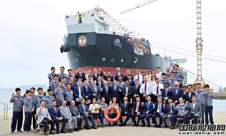 大韩造船为TEN建造首艘15.5万吨级穿梭油船命名