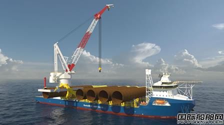  GustoMSC推出下一代海上风场基座安装船设计,