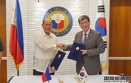  现代重工和菲律宾正式签订6艘近海巡逻舰建造合同,