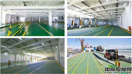 广船国际建造国内最先进最智能货滚船命名,