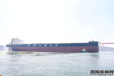 北海造船交付交银租赁最后一艘32.5万吨超大型矿砂船