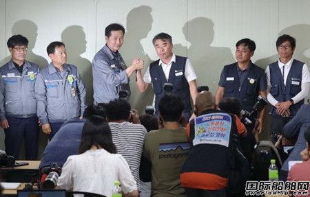  警察硬上？工人服软！大宇造船罢工事件迎来大结局,
