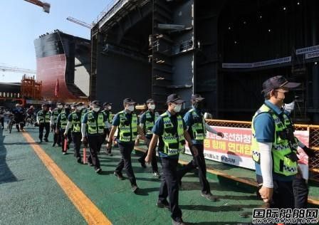  警察硬上？工人服软！大宇造船罢工事件迎来大结局,