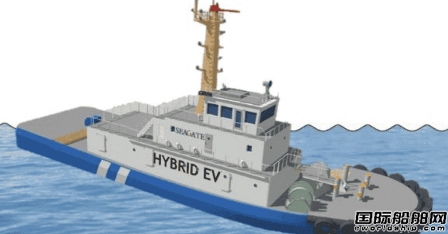  川崎汽船将建造一艘电池动力拖船,