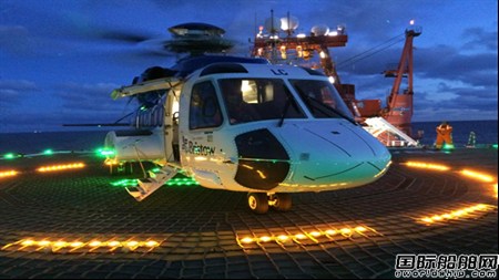  领海新推出FRICTAPE直升机着陆网备受海工船东青睐,