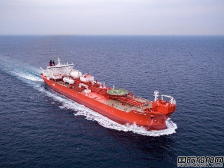 大宇造船交付KNOT首艘LNG双燃料穿梭油船