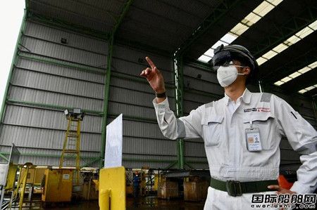提升40%效率!吉宝首次尝试应用AR智能眼镜造船,