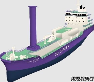  大船集团全球首制二氧化碳运输船将配备Norsepower旋翼帆,